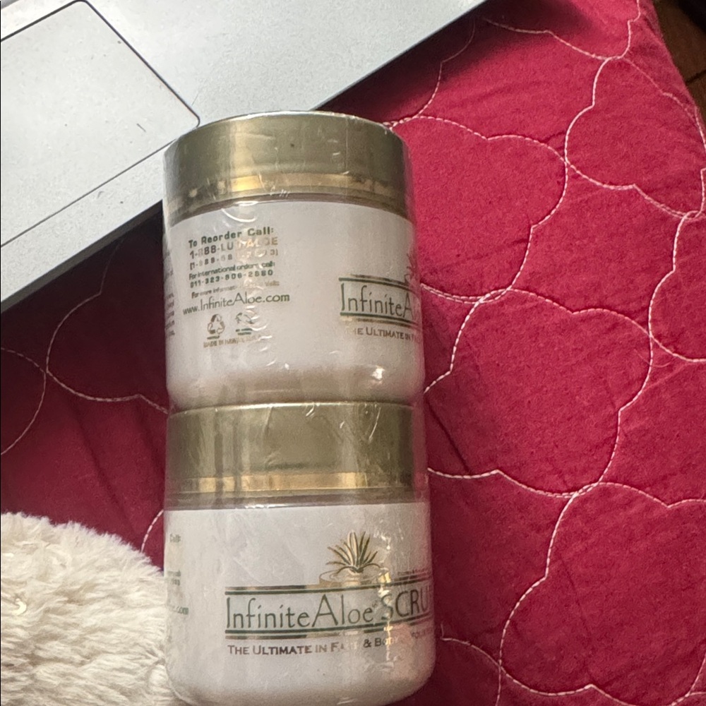 InfiniteAloe Skin Care Cream Set 2 jars of 4oz
